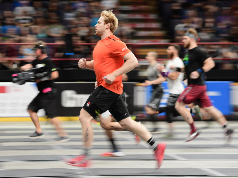 Platz 2 der Männer: Die CrossFit Games bescherten Patrick Vellner vergangenes Jahr Platz 3 und den Titel "Rookie of the Year". Ob es 2017 für den einstigen Lacrosse- und Rugby-Spieler für mehr reicht? (Bild-Copyright: Photo courtesy of CrossFit Inc.)