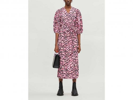 Brighten up your wardrobe with this colourful midi dress (Selfridges)