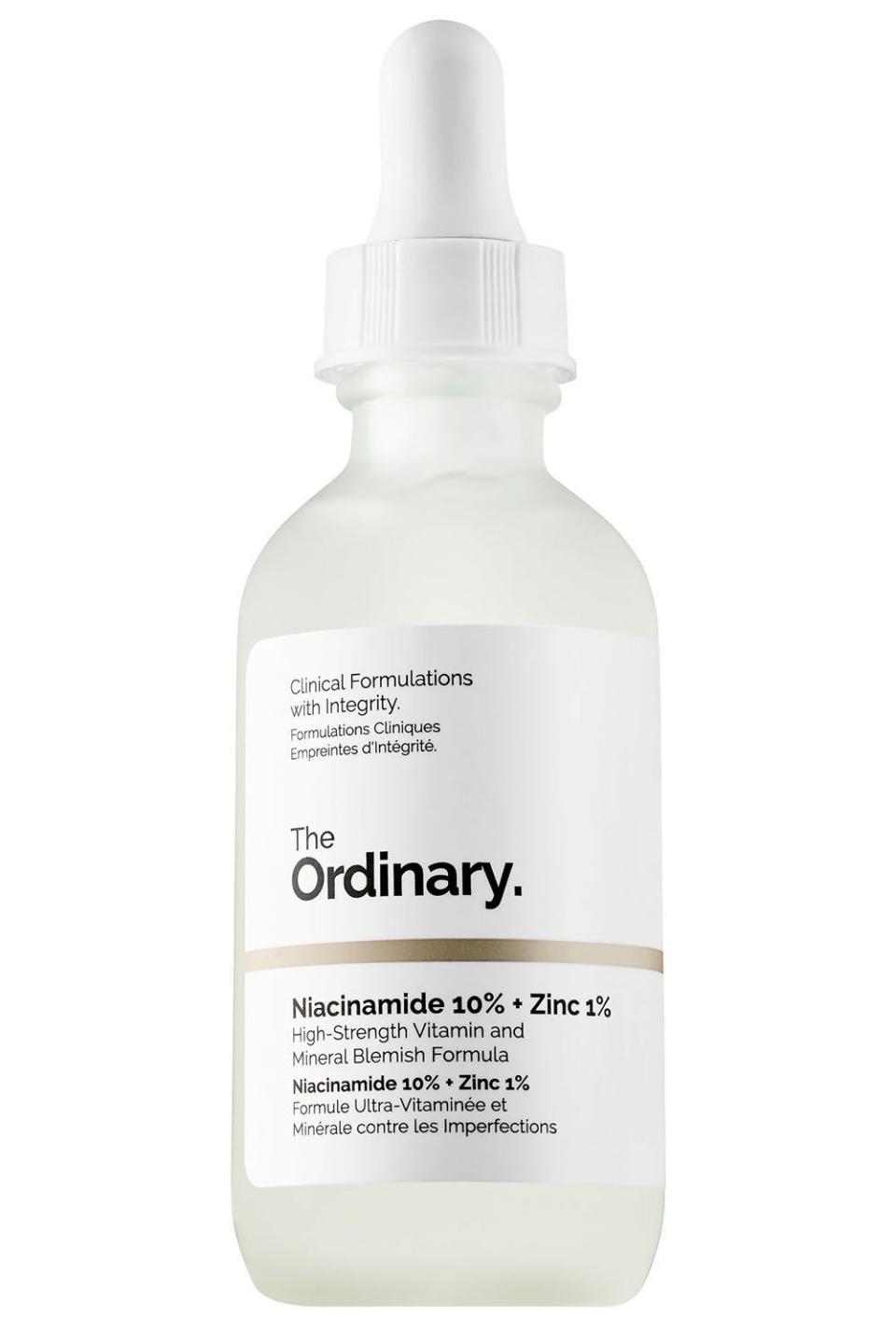 8) The Ordinary Niacinamide 10% + Zinc 1%