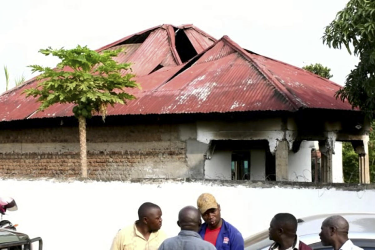 #At least 41 killed in rebel attack on Ugandan school near Congo border