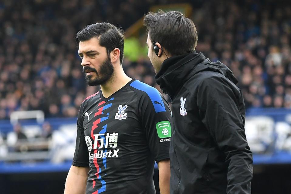 <p>James Tomkins has not played for Crystal Palace since February</p> (Getty Images)