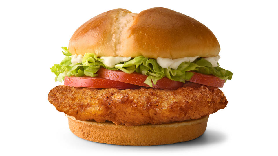 The Deluxe Chicken Sandwich. (McDonalds)