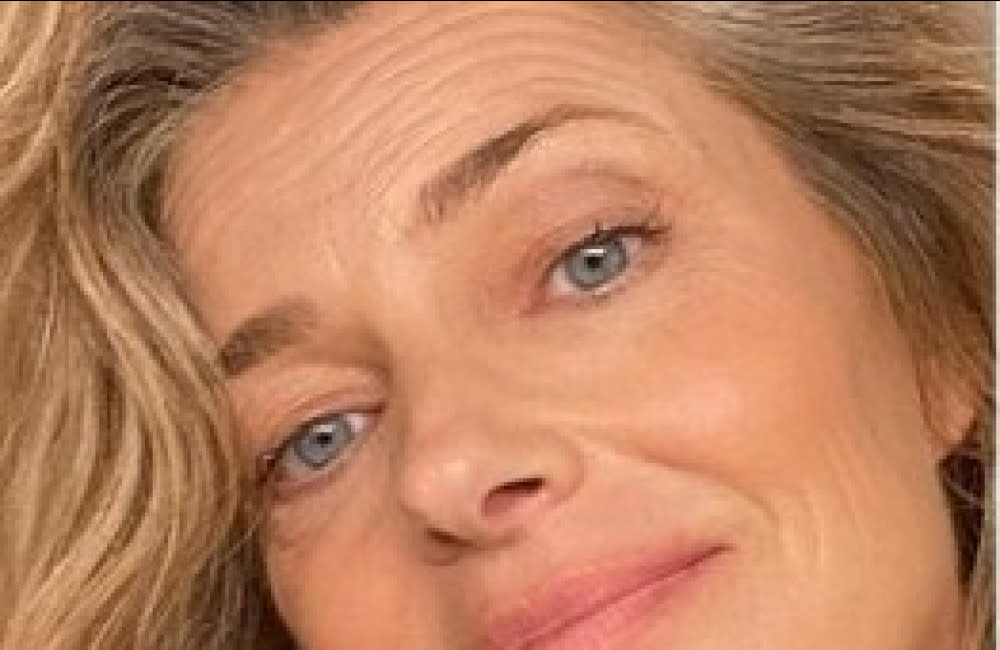 Paulina Porizkova shows off grey hair  (c) Instagram credit:Bang Showbiz