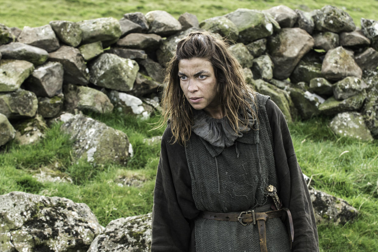 Natalia Tena as Osha in GAME OF THRONES - Series 3, Episode 7 "The Bear and the Maiden Fair" (HBO/Sky Atlantic)