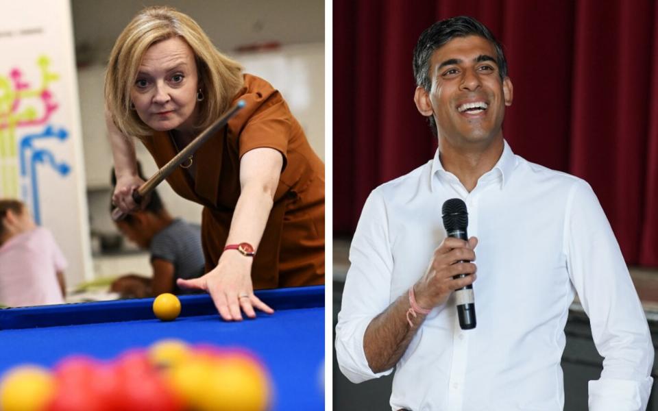 Liz Truss and Rishi Sunak - Dylan Martinez/Owen Humphreys/Pool/Getty Images