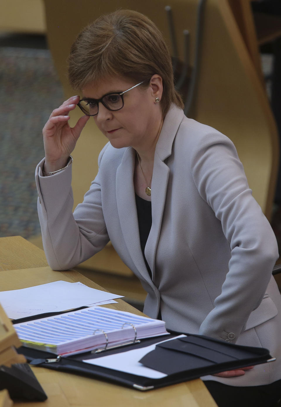 First Minister Nicola Sturgeon said the second phase of easing Scotland's lockdown restrictions will come into effect from Friday and Monday. (PA)