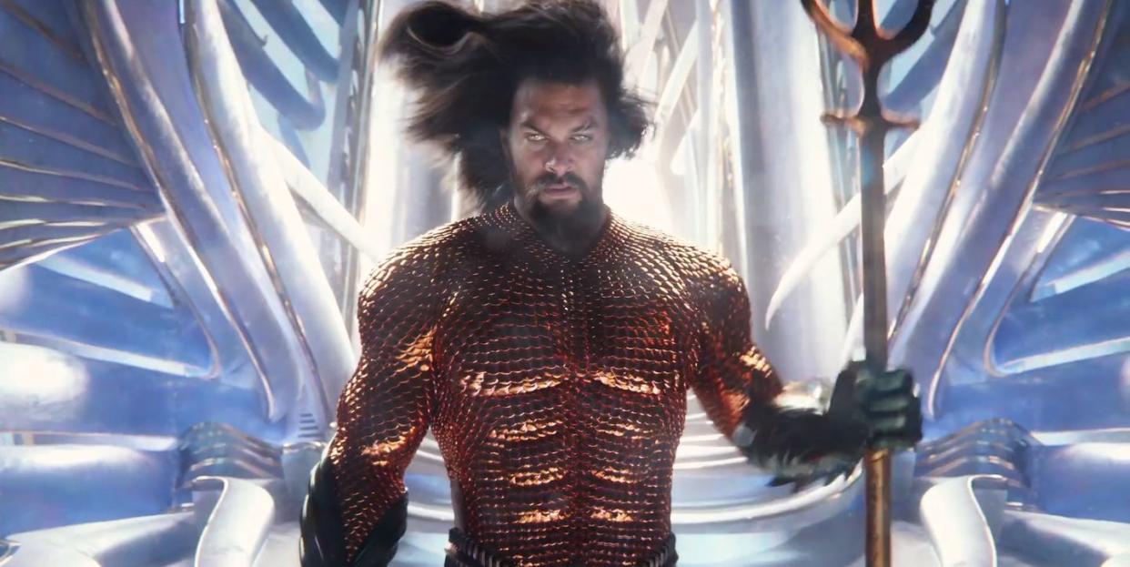 jason momoa in aquaman and the lost kingdom teaser