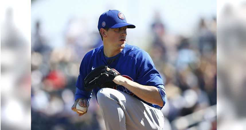 韓德瑞克斯（Kyle Hendricks）。（圖／達志／美聯社）