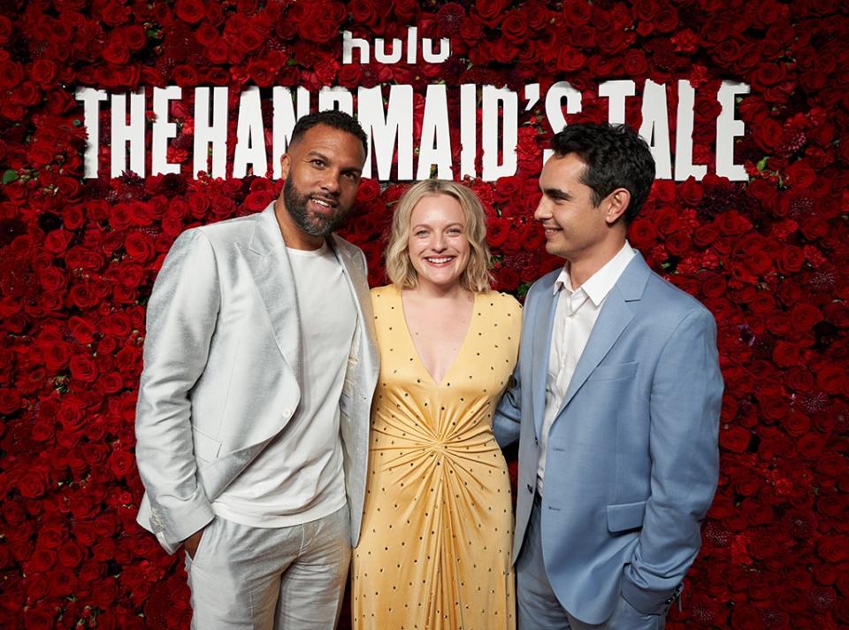 TIFF, 2022 Toronto International Film Festival, O-T Fagbenle, Elisabeth Moss, Max Minghella, Handmaids Tale