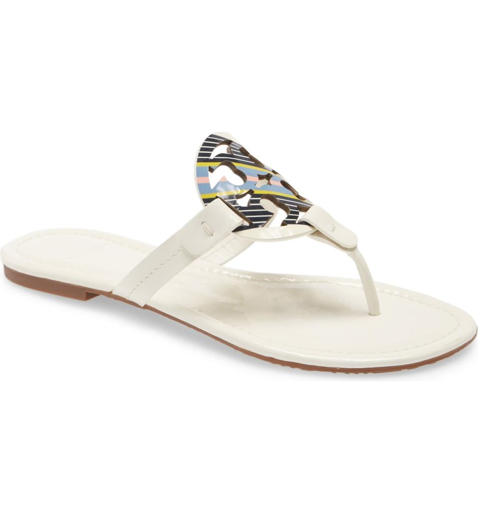 Miller Flip Flop in white.