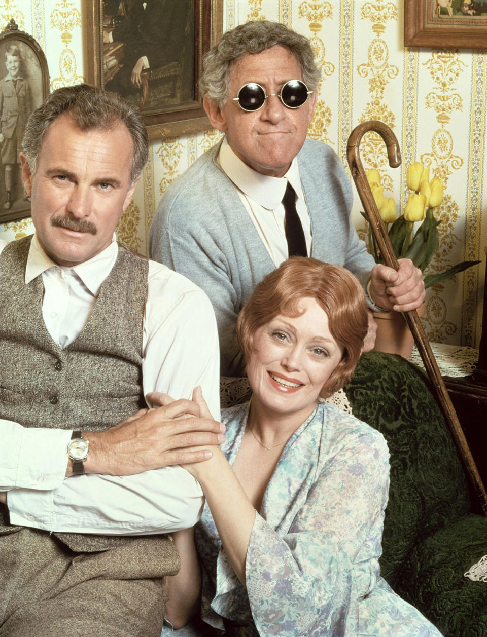 1970s TV Sitcoms: Dabney Coleman, Jack Gilford and Rue McClanahan in 1978's Apple Pie