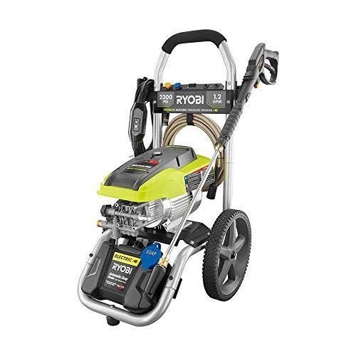 <p><strong>Ryobi</strong></p><p>homedepot.com</p><p><strong>$299.00</strong></p><p><a href="https://go.redirectingat.com?id=74968X1596630&url=https%3A%2F%2Fwww.homedepot.com%2Fp%2FRYOBI-2300-PSI-1-2-GPM-High-Performance-Electric-Pressure-Washer-RY142300%2F300405751&sref=https%3A%2F%2Fwww.goodhousekeeping.com%2Fhome%2Fcleaning%2Fg33460230%2Fbest-pressure-washers%2F" rel="nofollow noopener" target="_blank" data-ylk="slk:Shop Now;elm:context_link;itc:0;sec:content-canvas" class="link ">Shop Now</a></p><p>This top pick wins praise from our experts — and pretty much anyone who gets their hands on it. For an electric machine, the <strong>best seller offers an impressive </strong><strong>pounds per square inch (PSI) of pressure (2,300!)</strong>, making it a great choice for residential users who want to be able to tackle a wide range of projects. "It's a lot of machine, but the large wheels and cushioned grip make it easy to handle," Dan says. "It's also relatively quiet, despite being one of the most powerful pressure washers from our latest round of testing." </p><p>The Ryobi punches above its weight by pumping out a respectable 1.2 gallons per minute (GPM) with its superb 2,300 PSI. The large onboard detergent tank is helpful when power-washing expansive areas. We also like the bonus turbo nozzle that claims to deliver up to 5% more cleaning power for tougher jobs, like oil-stained driveways or severely mildewed fencing. "It made short work of the moss-covered bricks in my <a href="https://www.goodhousekeeping.com/home/decorating-ideas/g36099331/raised-garden-bed-ideas/" rel="nofollow noopener" target="_blank" data-ylk="slk:back garden;elm:context_link;itc:0;sec:content-canvas" class="link ">back garden</a>," Dan says. </p>