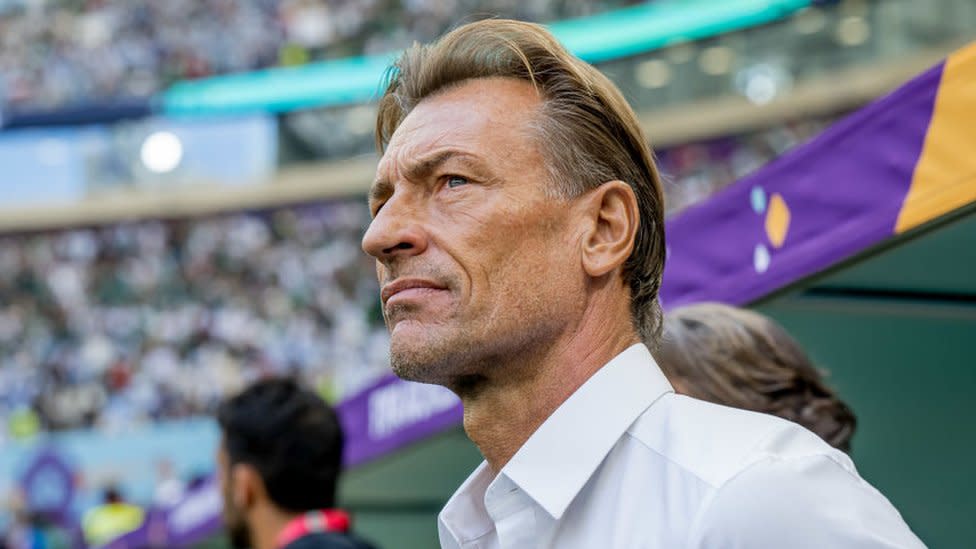 El entrenador de Arabia Saudita, Hervé Renard.