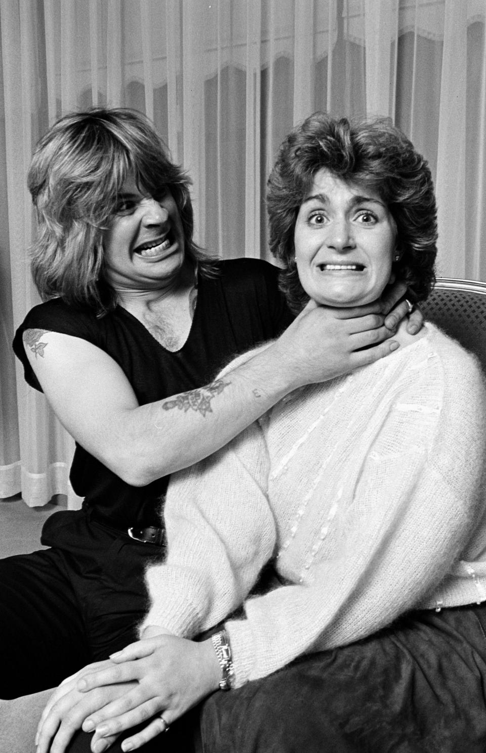 UNITED STATES - MARCH 01:  Ozzy Osbourne, Sharon Osbourne  (Photo by The LIFE Picture Collection via Getty Images)