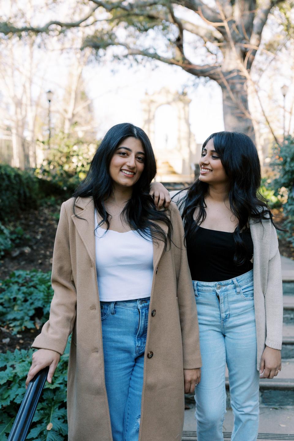 Gauri (left) and Deepa (right) had never been with another woman until they met each other.