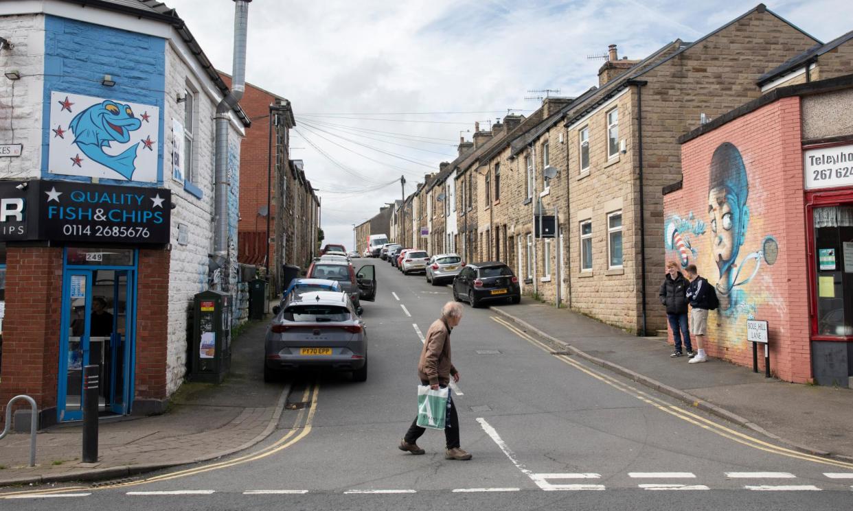 <span>The Crookes area in the Sheffield Hallam constituency.</span><span>Photograph: Andrew Fox/The Guardian</span>