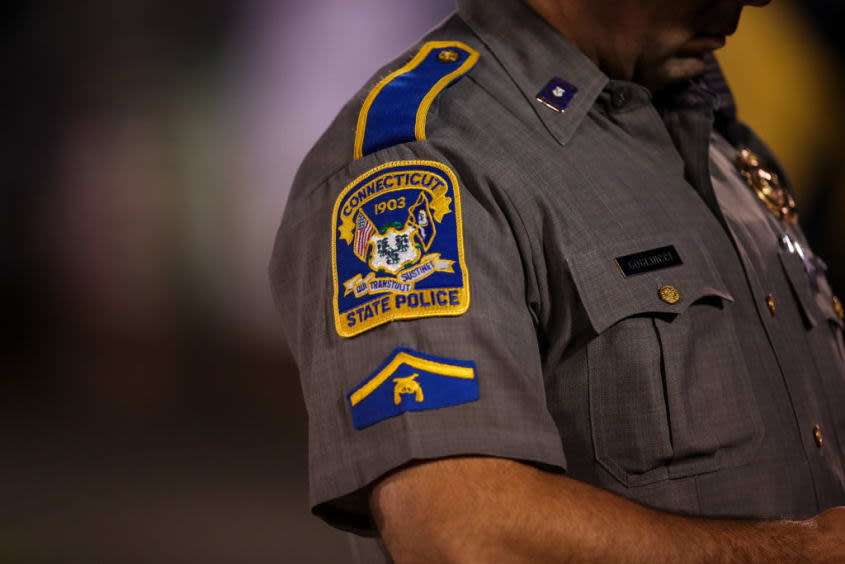 A Connecticut state trooper.