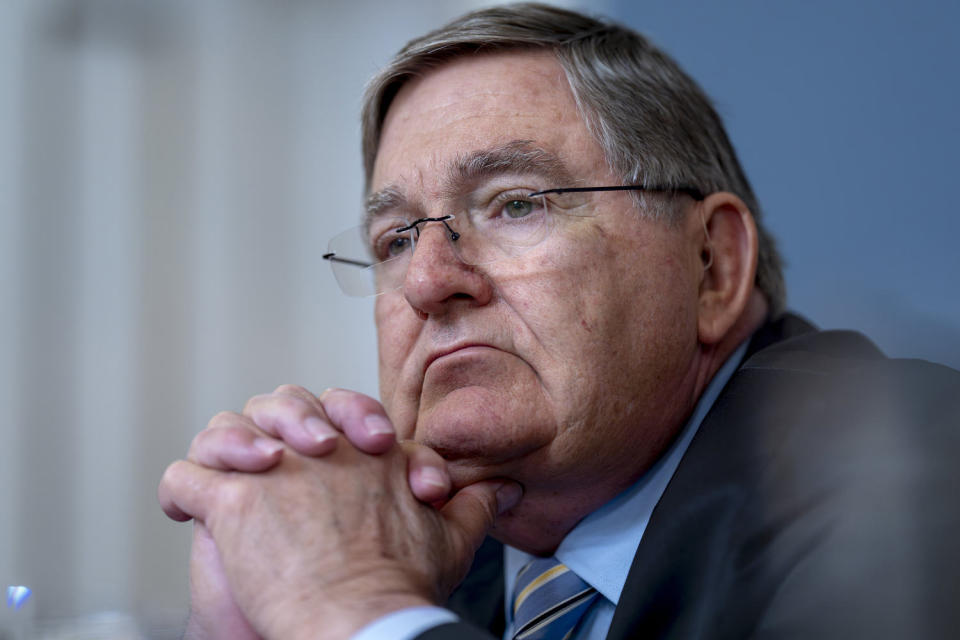 Rep. Michael Burgess, R-Texas, at the Capitol on June 11, 2024.  (J. Scott Applewhite / AP)