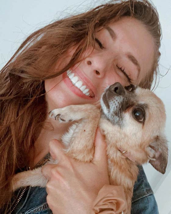 Stacey-Solomon-dog-Theo