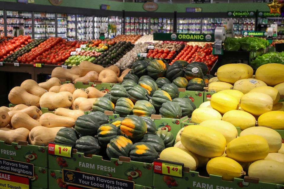 Produce at Kroger in Buckner. November 1, 2023