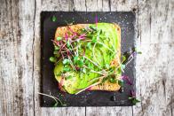 <p>With more potassium than a banana, avocados are rich in heart-and-waistline healthy monounsaturated fats as well as hunger-suppressing fiber. You’re probably already on the avo toast bandwagon. But have you tried <a href="https://www.prevention.com/food-nutrition/a20483863/avocado-smoothie-recipes/" rel="nofollow noopener" target="_blank" data-ylk="slk:avo smoothies;elm:context_link;itc:0;sec:content-canvas" class="link ">avo smoothies</a>? </p>