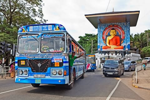 Bus Kandy Sri Lanka - Credit: Getty