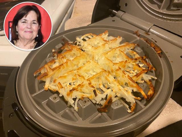 I Tried Ina Garten's Waffle Iron Hash Browns