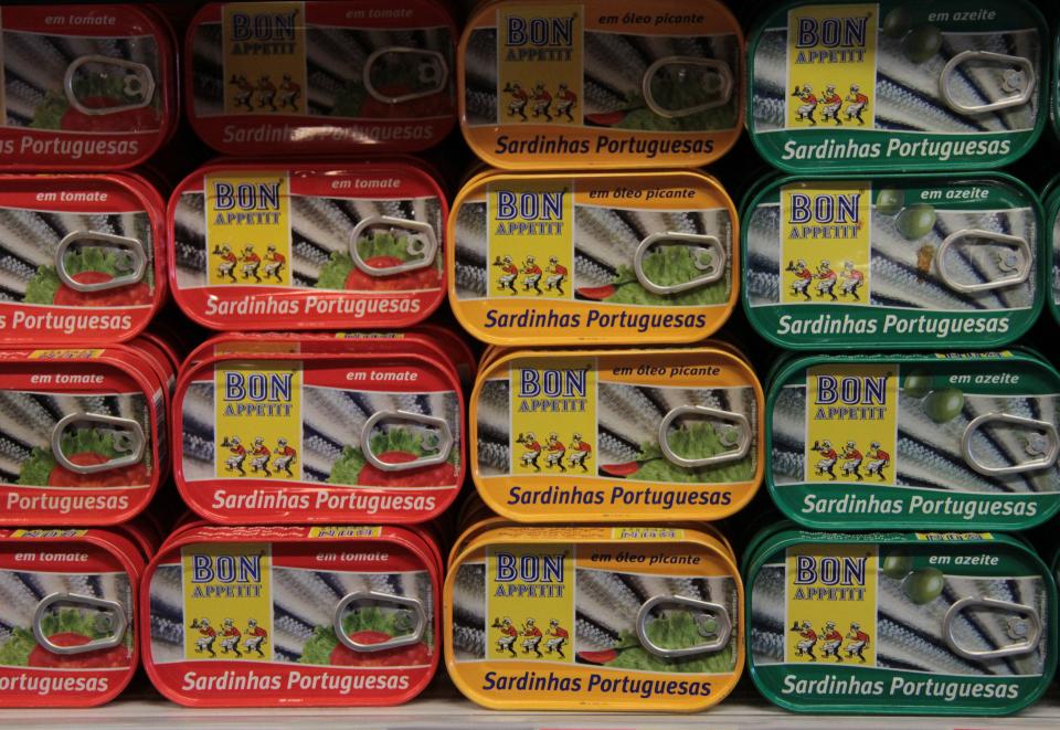 Tins of sardines from Portugal can look like works of art.