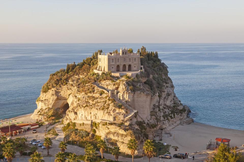 santa maria del isola monastery, tropea, calabria