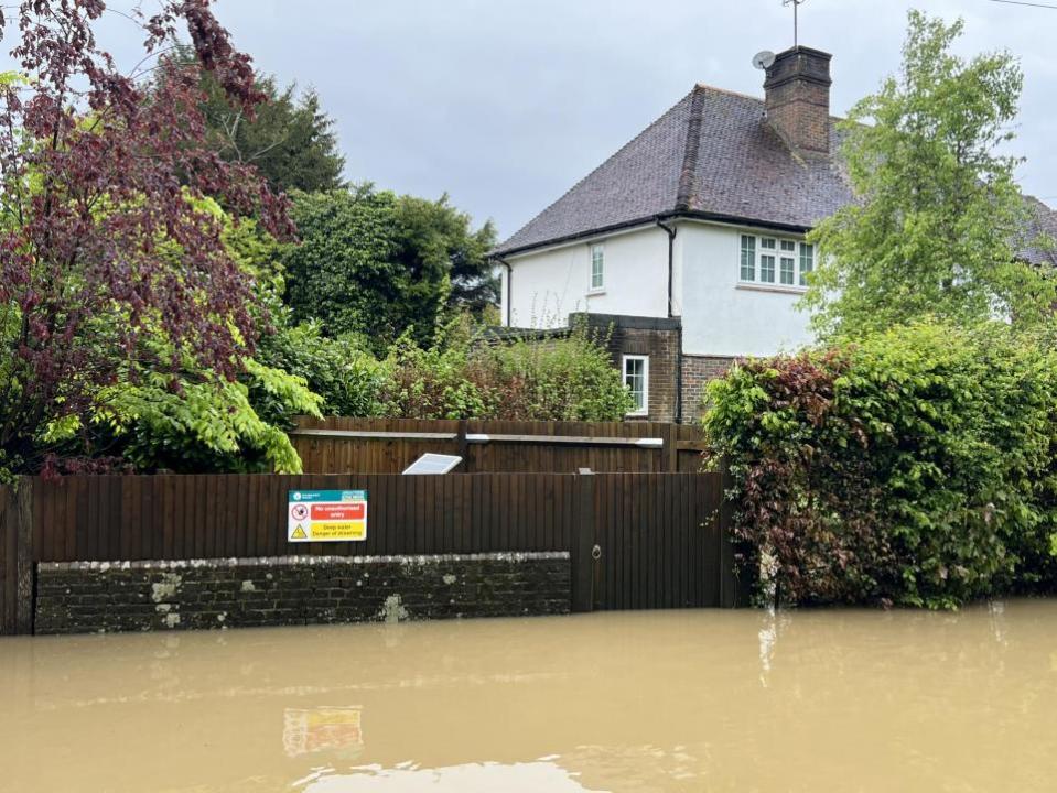 The Argus: Flooding in Haywards Heath