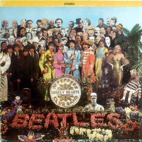 <p>Michael Ochs Archives/Getty</p> "The Beatles" album entitled "Sgt. Pepper's Lonely Hearts Club Band"