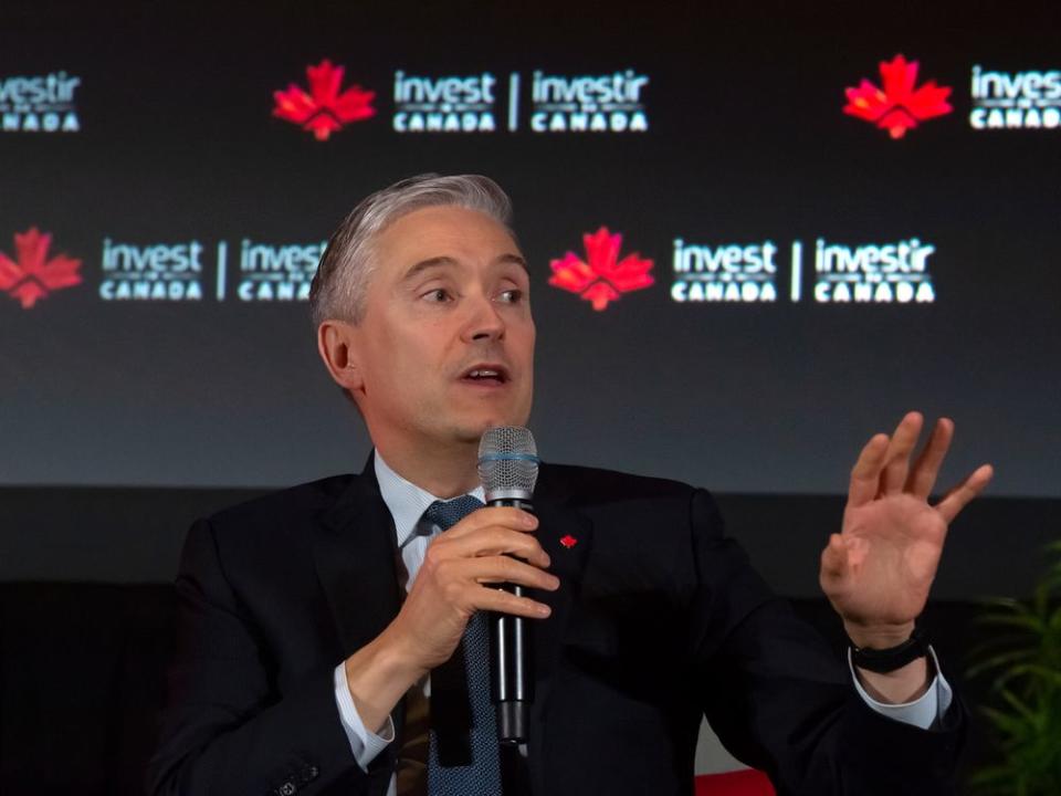  Industry Minister Francois-Philippe Champagne.