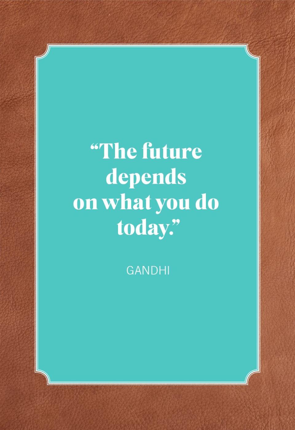 new years quotes gandhi