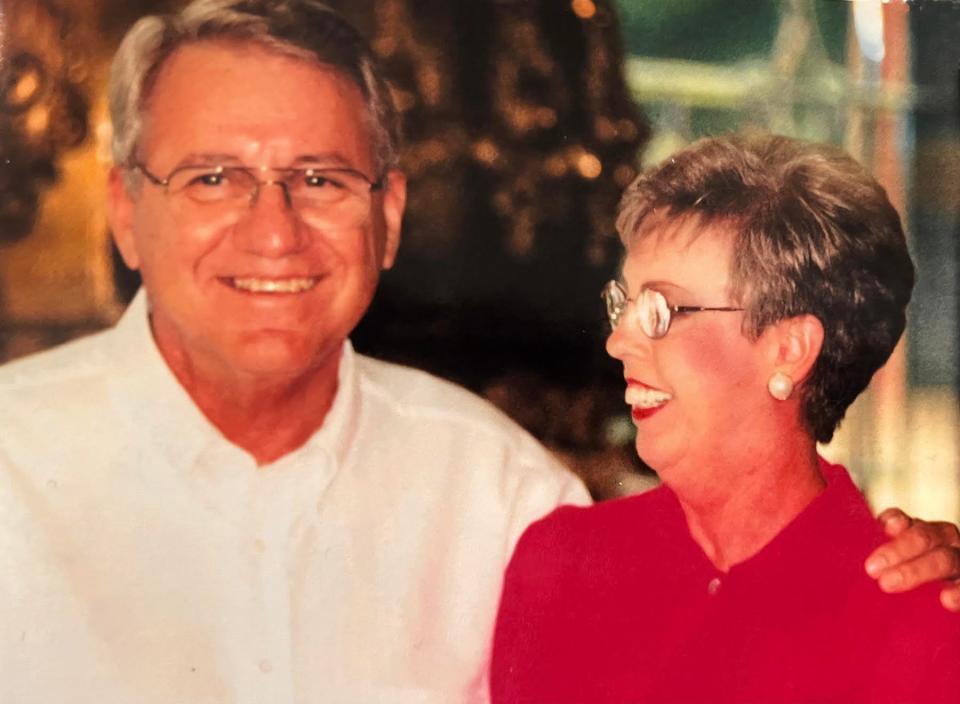 Charlie Wilson with his wife Jolyn. Wilson, a Tuscaloosa entrepreneur who helped found the Unitarian Universalist Congregation and the Racquet Club, among many other civic ventures, died May 31 at the age of 90.