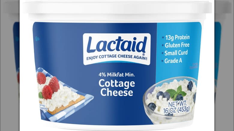 Lactaid 4% milkfat cottage cheese
