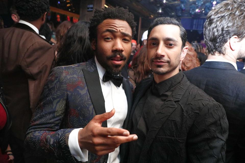 Donald Glover and Riz Ahmed