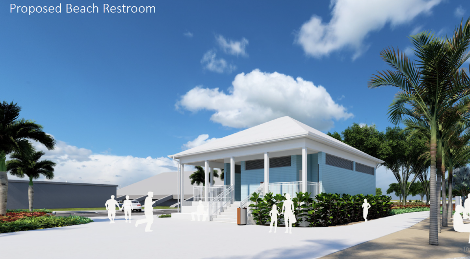 Renderings and concept art for the final site plan for the Cape Coral Yacht Club Master Plan. Presented to the city council on Jan. 17, 2024.