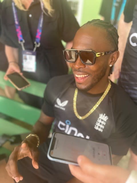 Jofra Archer is smiling again after a long road back to international cricket.