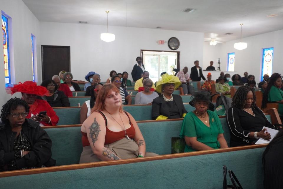 Mount Olive Primitive Baptist Church celebrated Pastor Christopher Whitehead's 2nd anniversary as pastor of the church.
(Credit: Photos provided by Voleer Thomas)