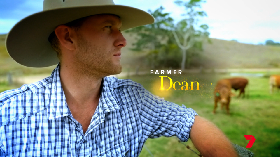 Farmer Wants A Wife 2024 star Farmer Dean.