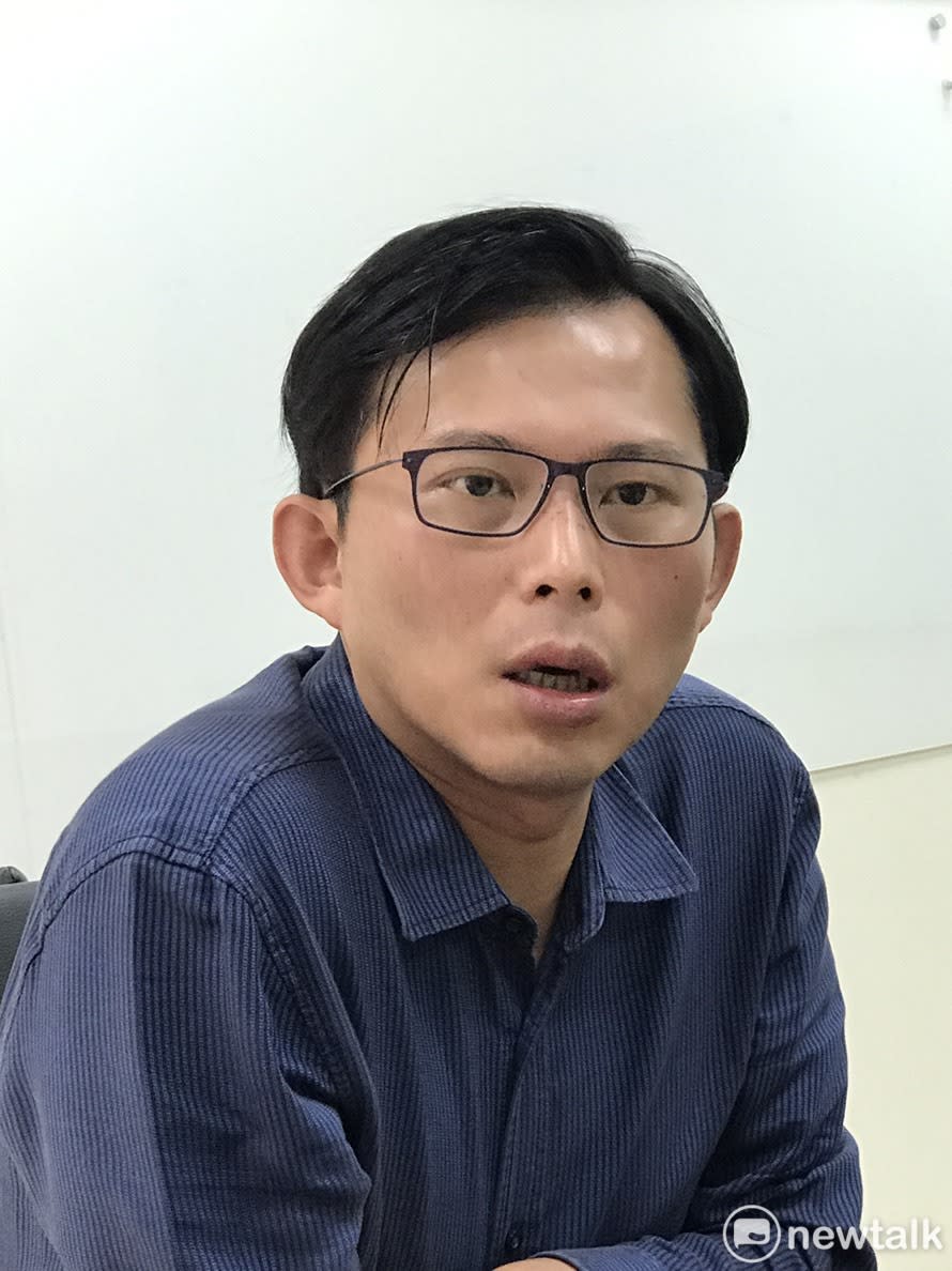 黃國昌，請益名單中沒有半個律師，「有企業界人士，但他不會參與政治」。   圖：朱蒲青／攝