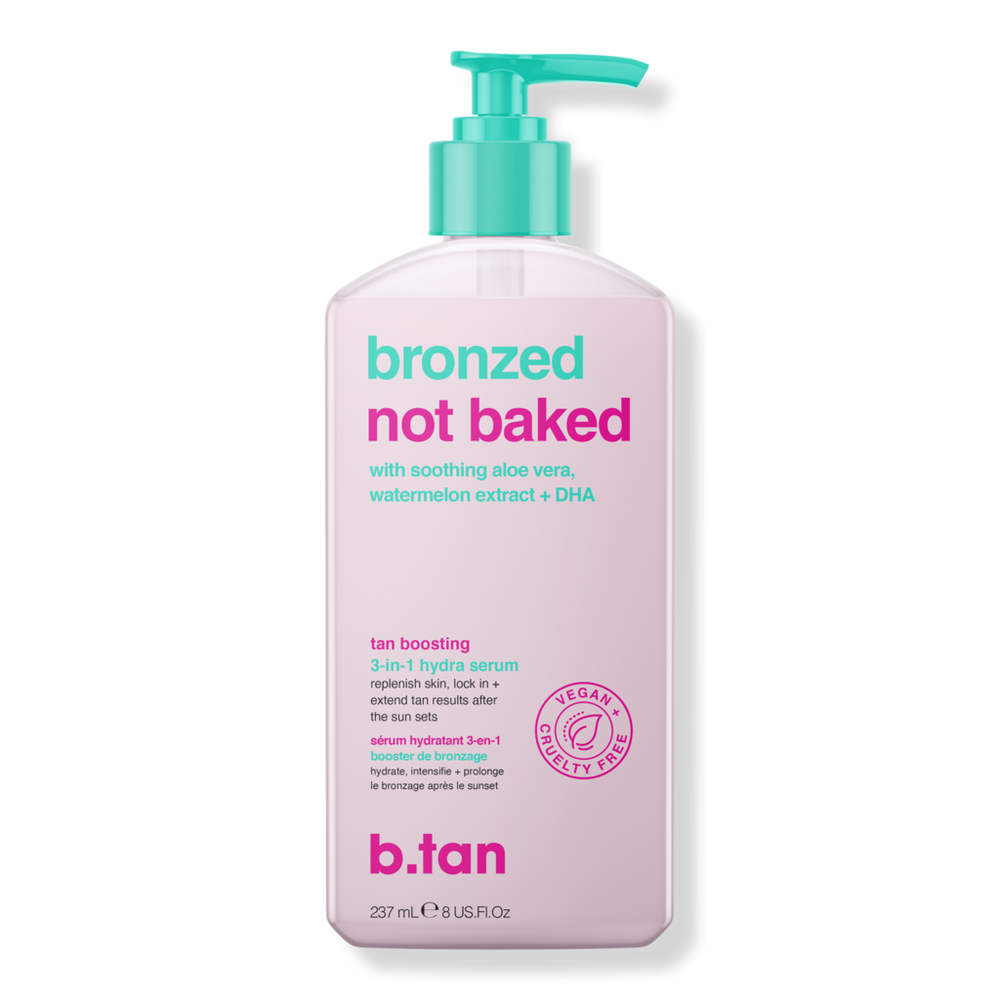 <p><a href="https://go.redirectingat.com?id=74968X1596630&url=https%3A%2F%2Fwww.ulta.com%2Fp%2Fbronzed-not-baked-tan-boosting-gel-pimprod2036818&sref=https%3A%2F%2Fwww.cosmopolitan.com%2Fstyle-beauty%2Fbeauty%2Fg40037064%2Fbest-after-sun-lotions%2F" rel="nofollow noopener" target="_blank" data-ylk="slk:Shop Now;elm:context_link;itc:0;sec:content-canvas" class="link rapid-noclick-resp">Shop Now</a></p><p>Bronzed Not Baked Tan Boosting 3-in-1 Hydra Serum</p><p>ulta.com</p><p>$12.99</p>