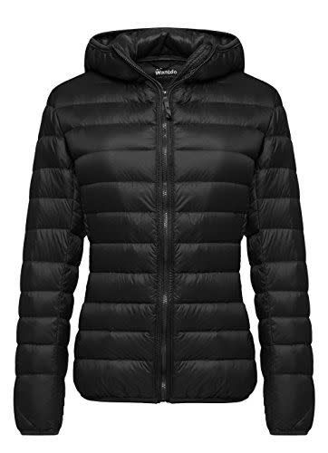 Hooded Ultra Lightweight Down Coat