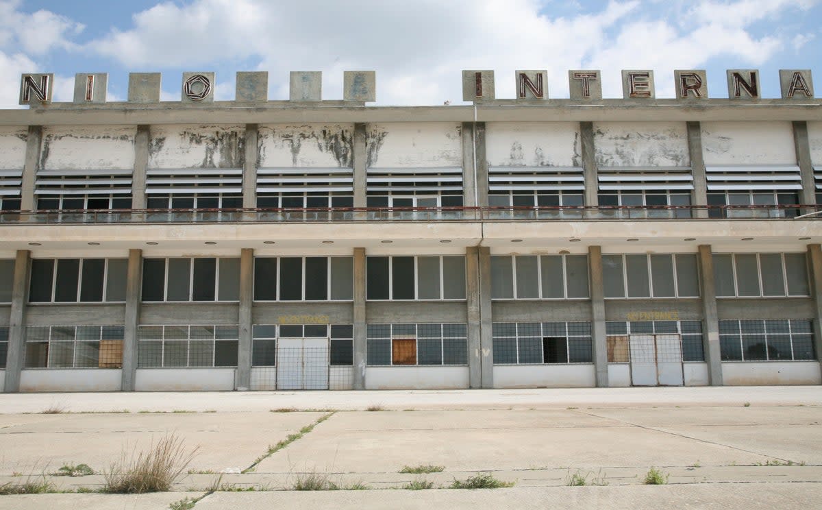 Eerie pictures show the site in decline, largely untouched for 50 years (AFP/Getty)