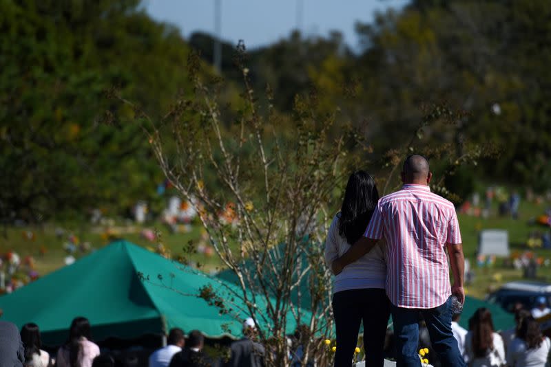 FILE PHOTO: Aftermath of deadly Houston Travis Scott concert