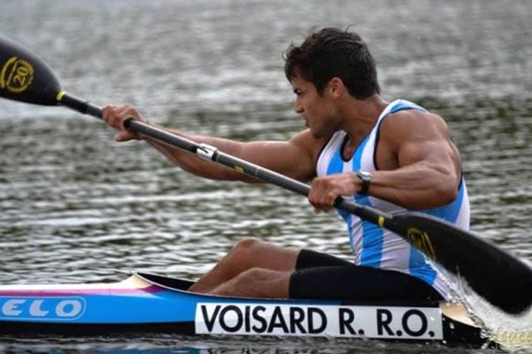 En el lago suelen entrenar deportistas, como el atleta olímpico Rubén Rézola 