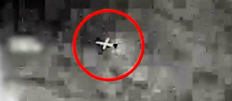 Un drone lancé par le Hezbollah du Liban en direction d'un champ gazier offshore en Méditerranée.
