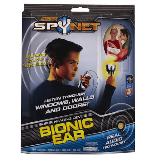 <div class="caption-credit"> Photo by: Spy Net</div><div class="caption-title">Spy Net: Bionic Ear</div>It's funny; us parents were just wondering how we could have less privacy as parents. Thank you for this thoughtful gift.