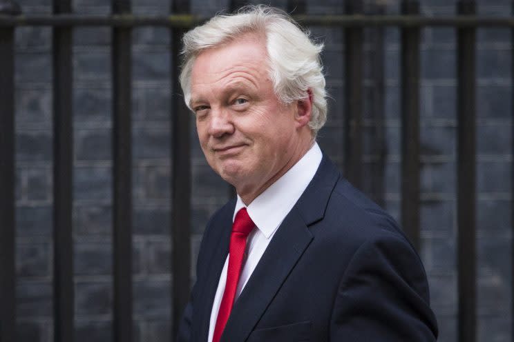 David Davis, the Brexit Secretary begins formal talks today (Jack Taylor/Getty Images)