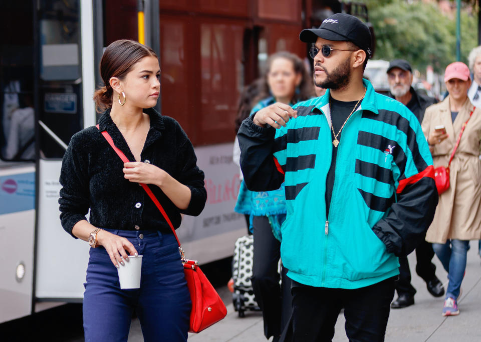 Selena Gomez and The Weeknd